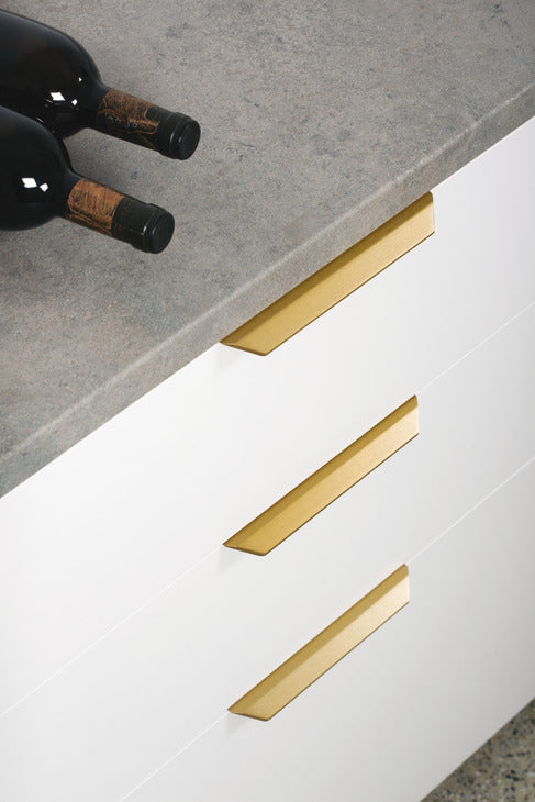 Profile Handle, Aluminium, Fixing Centres 64-1120 mm, Vann