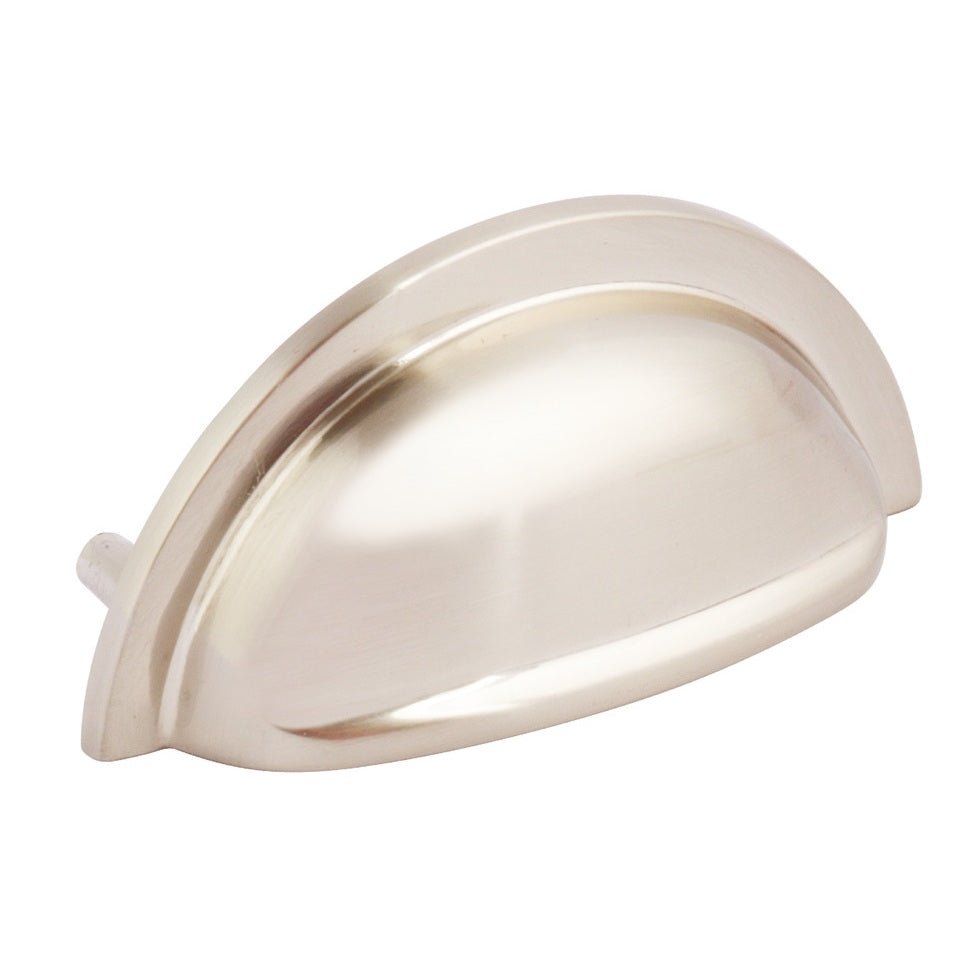Cup Pull Handle, Zinc Alloy, Fixing Centres 76 mm, Henrietta