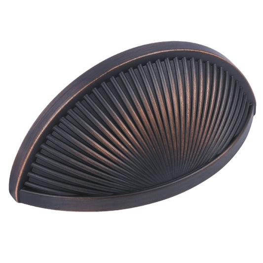 Cup Pull Handle, Zinc Alloy, Fixing Centres 76 mm, Crawford