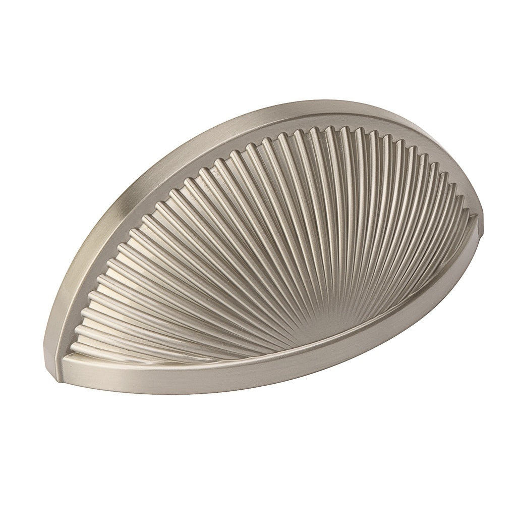 Cup Pull Handle, Zinc Alloy, Fixing Centres 76 mm, Crawford