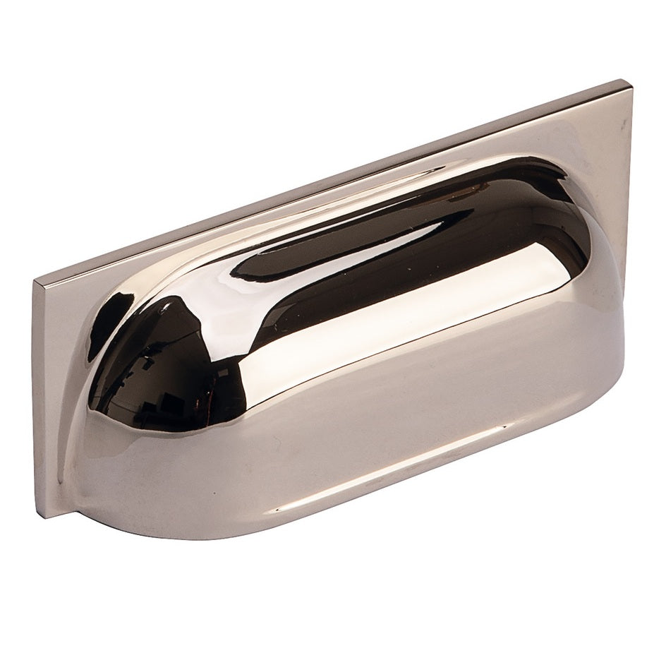 Cup Handle, Brass, Fixing Centre 76 - 192 mm, Albury