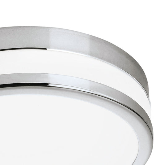 LED Bathroom Ceiling Light, Rated IP44, 3x 3.6W, Palermo, Eglo