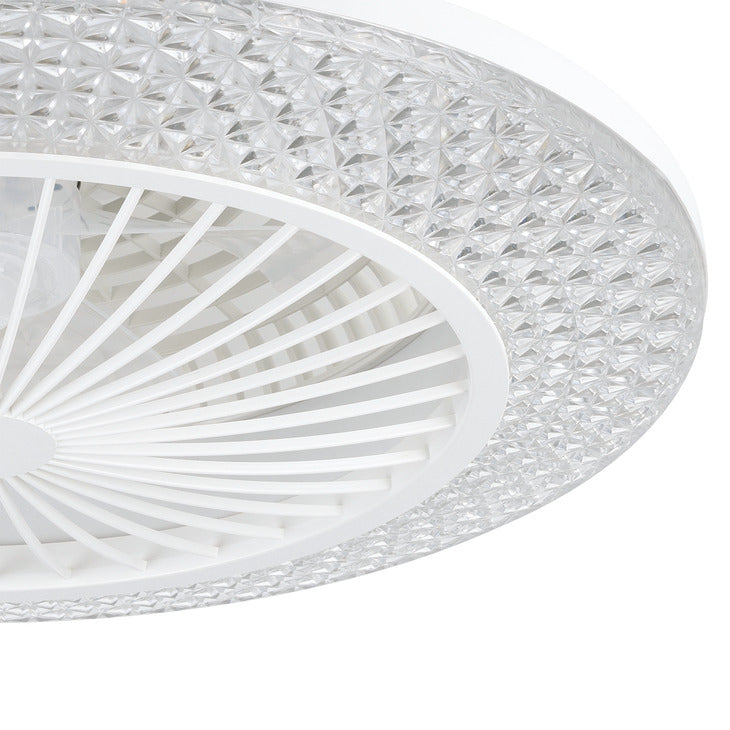 LED Ceiling Light with Fan, Rated IP20, Malinska, Eglo