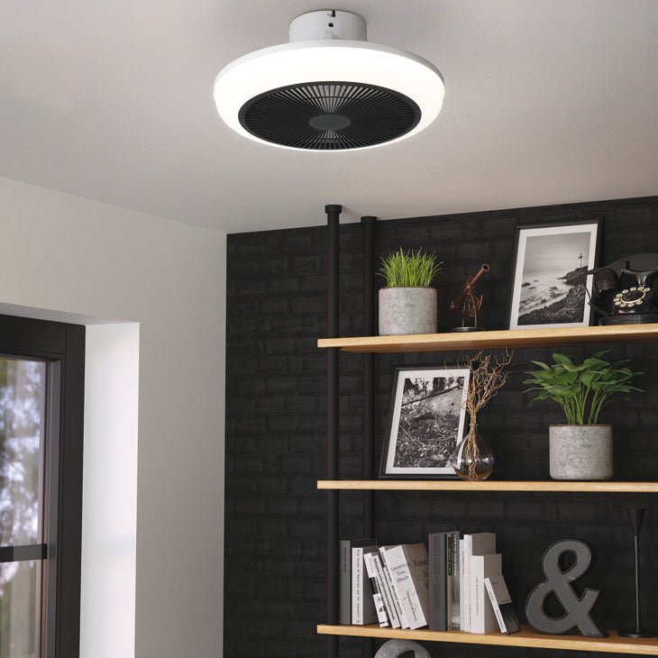 LED Ceiling Light with Fan, Rated IP20, Sayulita, Eglo