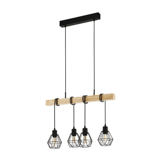 4 Pendant Light, Rated IP20, Townshend 5, Eglo