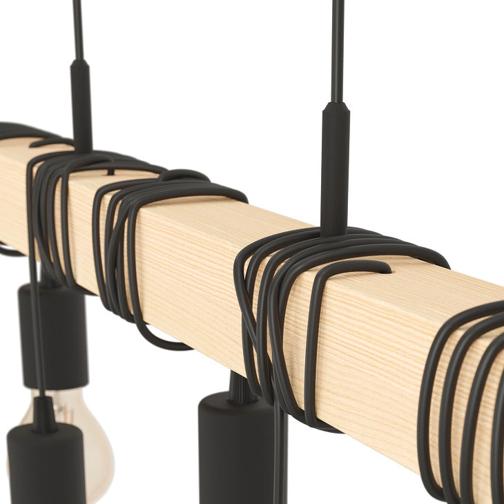9 Pendant Light, Rated IP20, Townshend, Eglo