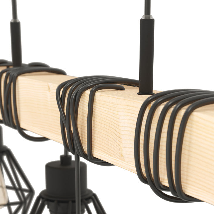 6 Pendant Light, Rated IP20, Townshend 5, Eglo