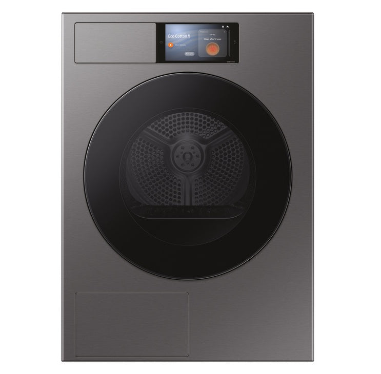 Samsung Tumble Dryer Series 9, with AI Home, 9 kg 1400 rpm, DV90F09F4SU1 - Dark steel