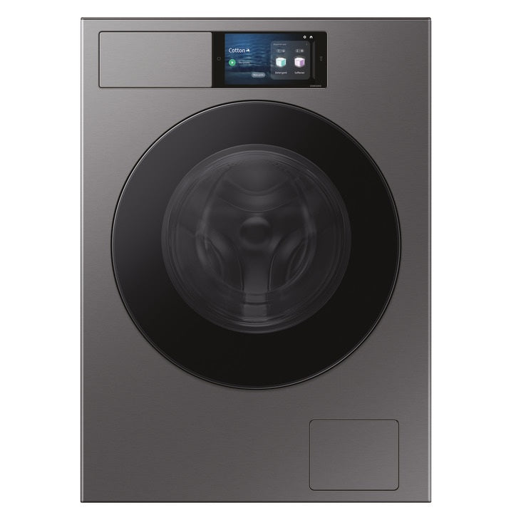 Samsung Washing Machine Series 9, Bespoke AI™ with AI Home, 9 kg 1400 rpm, WF90F09C4SU1 - Dark silver