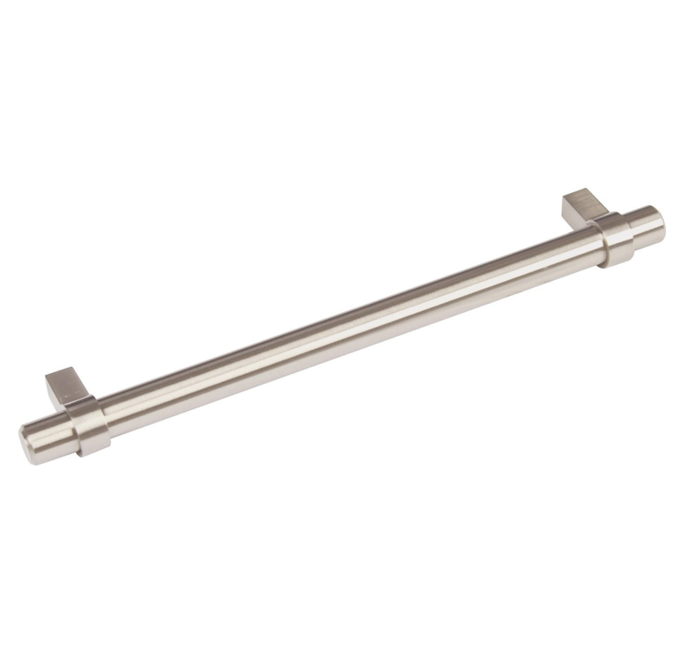 Bar Handle, Steel Bar With Zinc Alloy Feet, Fixing Centres 128-384 mm, Pimlico