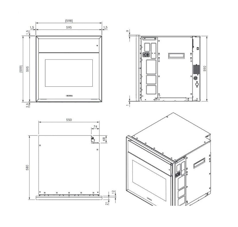 BORA x BO Steam Oven