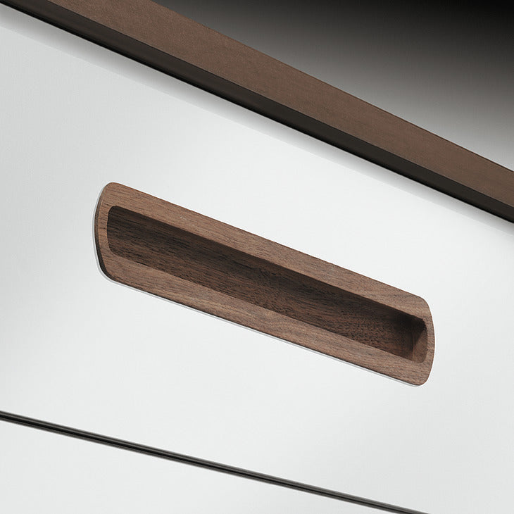 Inset Handle, Wood, Length 210 mm, Halkin