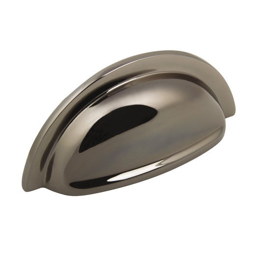 Cup Pull Handle, Zinc Alloy, Fixing Centres 76 mm, Henrietta