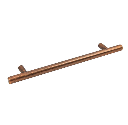 Bar Handle, Steel, Ø 12 mm, Fixing Centres 128-160 mm, Bartram