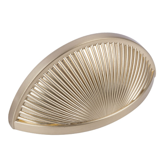 Cup Pull Handle, Zinc Alloy, Fixing Centres 76 mm, Crawford