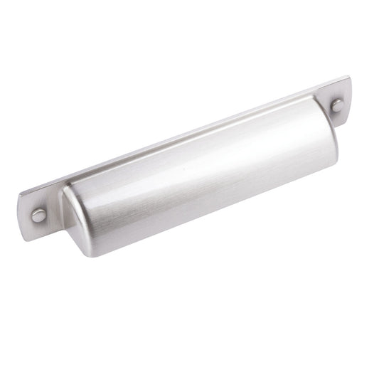 Cup Pull Handle, Zinc Alloy, Fixing Centres 96 mm, Rochdale