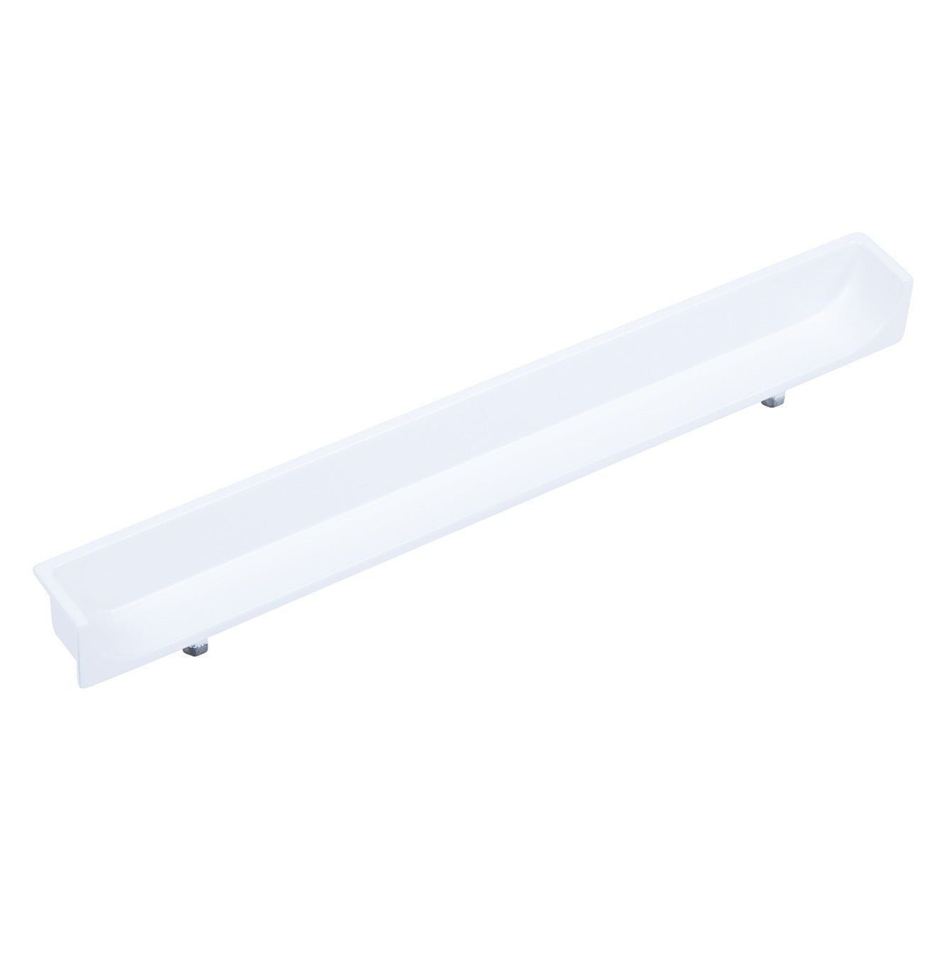 Inset Handle, Zinc Alloy, Ø 5 mm Lugs, Fixing Centres 128 mm, Hide