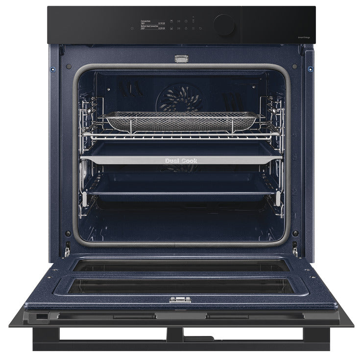 Samsung Series 5, Smart Oven, with Pyrolytic Cleaning, Air Fry and Steam Assist, Dual Cook Flex™, NV7B5775XAK/U4 - Black
