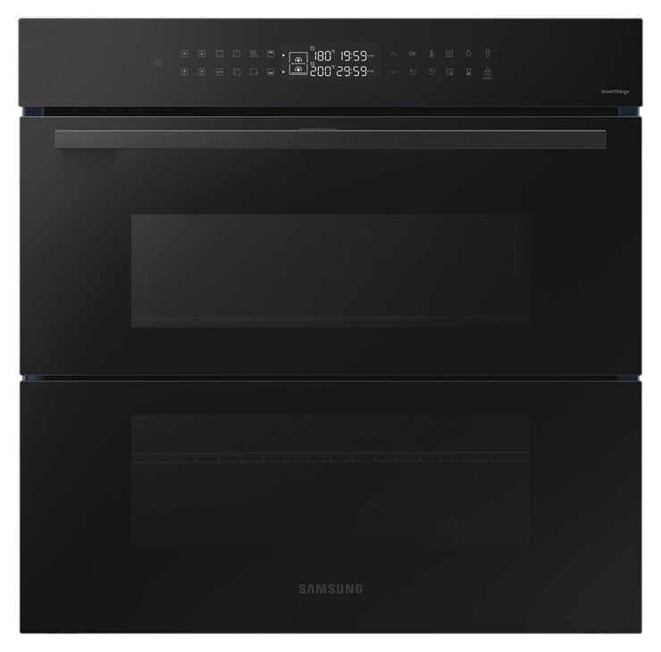 Samsung Series 4 Smart Oven, with Pyrolytic Clean and Soft Close Door, Dual Cook Flex™, NV7B4355VAK/U4 - Black