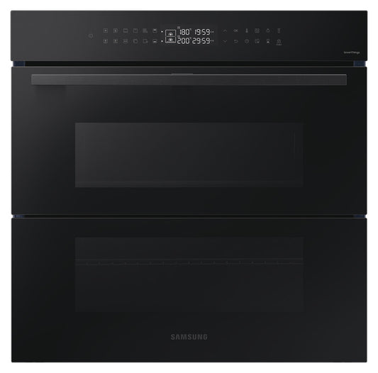 Samsung Series 4 Smart Oven, with Pyrolytic Clean and Soft Close Door, Dual Cook Flex™, NV7B4355VAK/U4 - Black