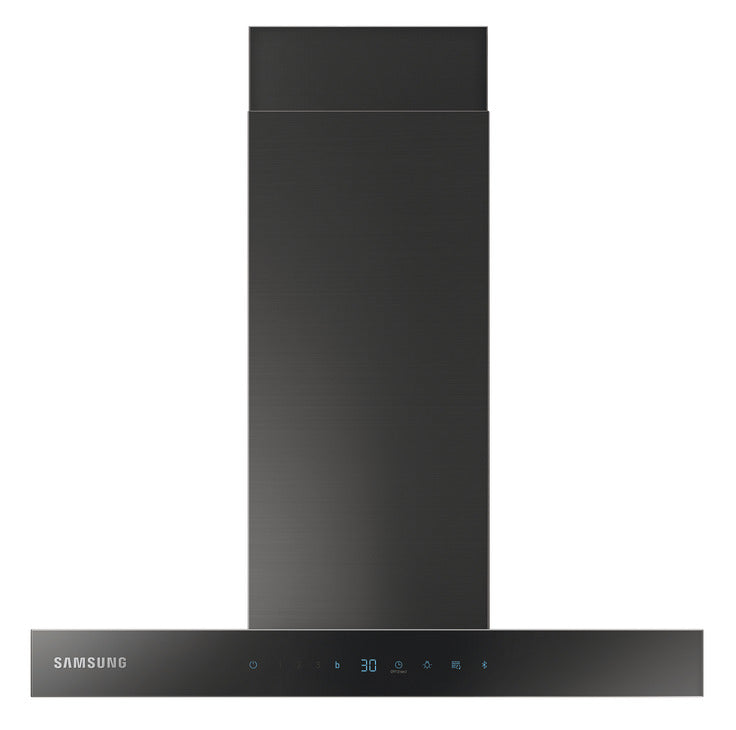 Samsung Cooker Hood, with Auto Connectivity, Wall Mount, 600 mm, NK24C5703TM/UR - Matt black/Black glass