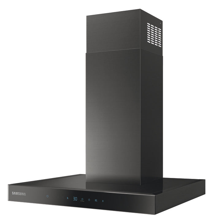Samsung Cooker Hood, with Auto Connectivity, Wall Mount, 600 mm, NK24C5703TM/UR - Matt black/Black glass