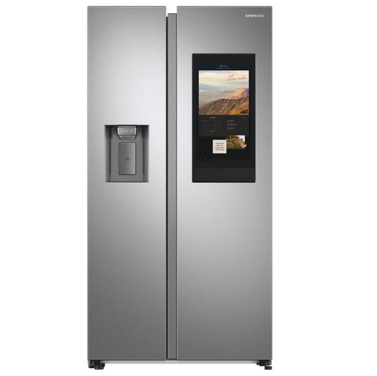Samsung Family Hub American Style Fridge Freezer, with SmartThings, RS6HA8891SL/EU - Aluminium