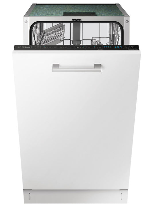 Samsung Series 5, Dishwasher with Auto Door, Integrated 45cm, 9 Place Settings, DW50DG430B00EU - White