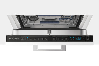 Samsung Series 5, Dishwasher with Auto Door, Integrated 45cm, 9 Place Settings, DW50DG430B00EU - White