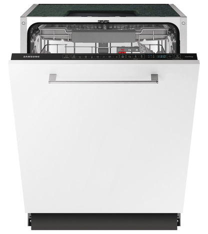 Samsung Dishwasher, Fully Integrated with Auto Door and SmartThings, 14 Place Settings, DW60A8060BB/EU - Black