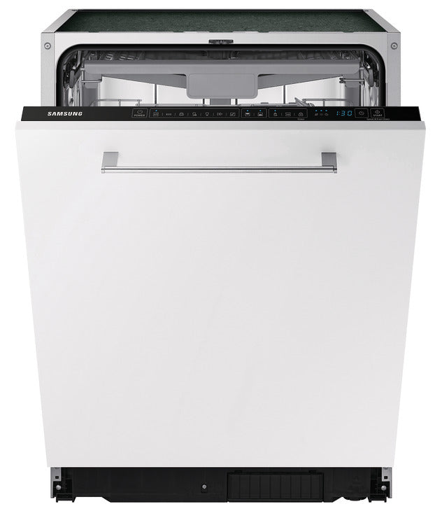 Samsung Series 7, Dishwasher, Integrated 60cm with Auto Door, 14 Place Settings, DW60CG550B00/EU - White