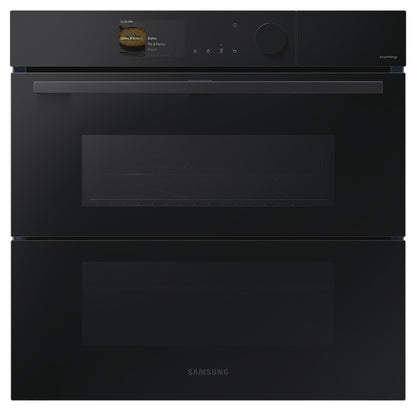Samsung Series 6 Smart Oven, with Pyrolytic Cleaning, Air Fry and Steam Assist, Dual Cook Flex™, NV7B6795JAK/U4 - Black