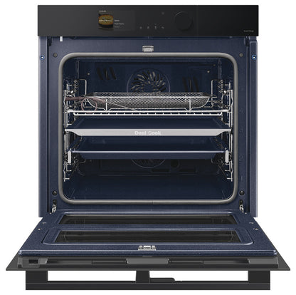 Samsung Series 6 Smart Oven, with Pyrolytic Cleaning, Air Fry and Steam Assist, Dual Cook Flex™, NV7B6795JAK/U4 - Black