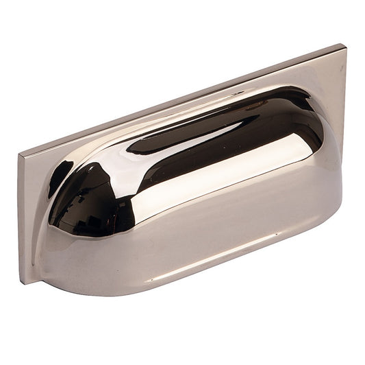 Cup Handle, Brass, Fixing Centre 76 - 192 mm, Albury