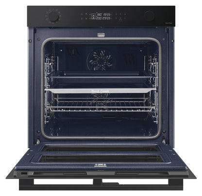 Samsung Smart Oven Series 4, Dual Cook Flex™ with Pyrolytic Cleaning, NV7B45305AK/U4 - Black