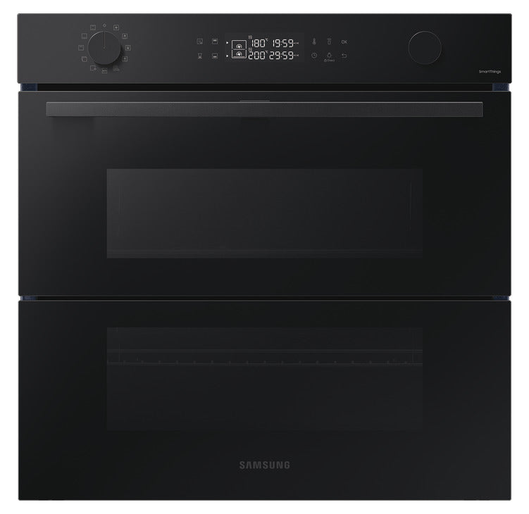 Samsung Smart Oven Series 4, Dual Cook Flex™ with Pyrolytic Cleaning, NV7B45305AK/U4 - Black