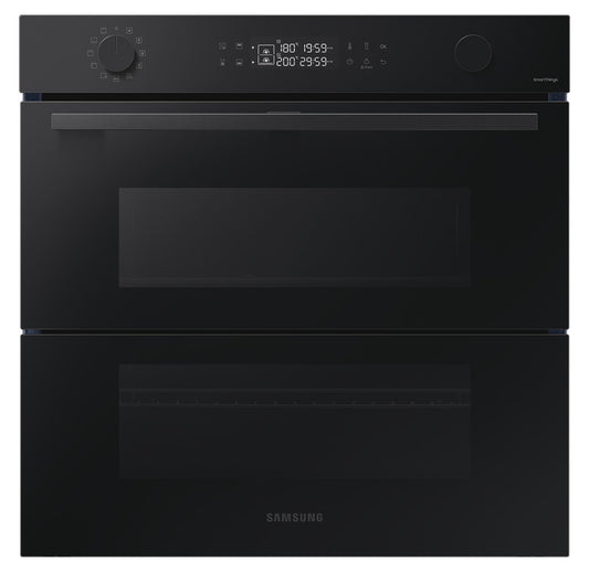 Samsung Smart Oven Series 4, Dual Cook Flex™ with Pyrolytic Cleaning, NV7B45305AK/U4 - Black