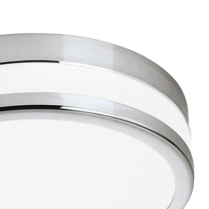 LED Bathroom Ceiling Light, Rated IP44, 3x 3.6W, Palermo, Eglo