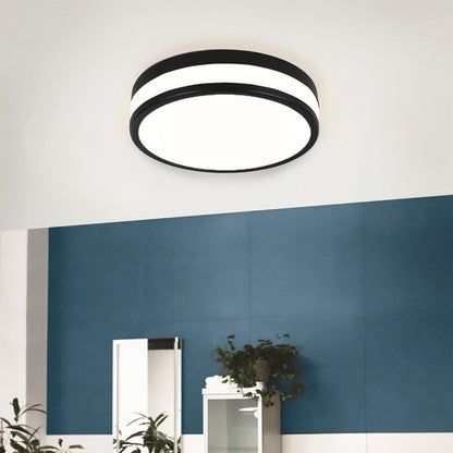 LED Bathroom Ceiling Light, Rated IP44, 3x 5.7W, Palermo, Eglo