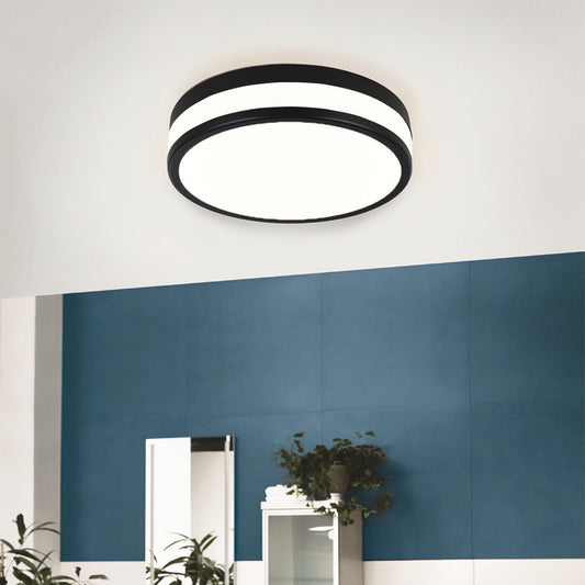LED Bathroom Ceiling Light, Rated IP44, 3x 5.7W, Palermo, Eglo