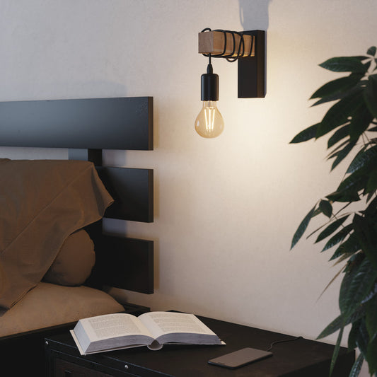 Wall Light, Rated IP20, Townshend, Eglo
