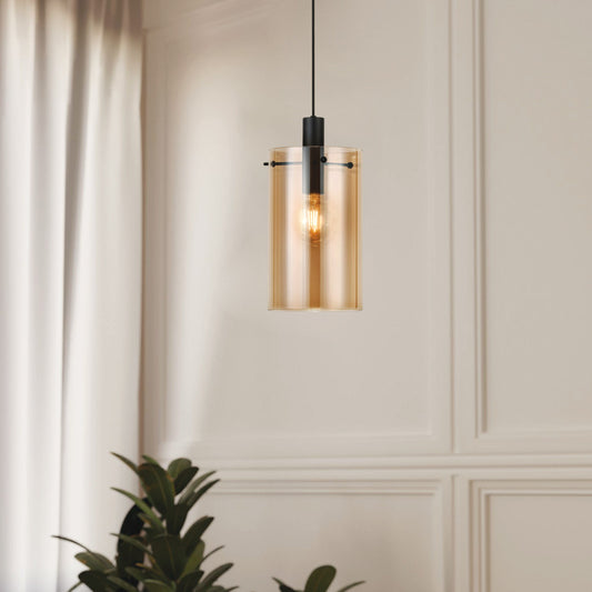 Single Pendant Light, Rated IP20, Polverara, Eglo