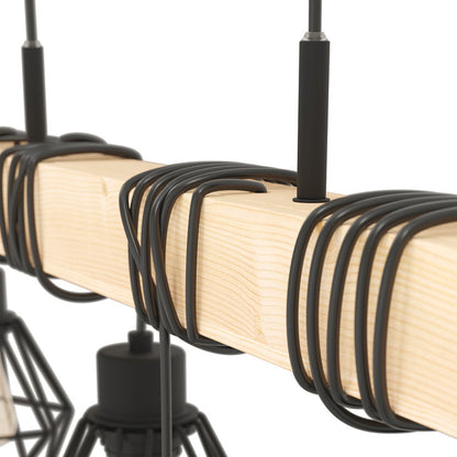 6 Pendant Light, Rated IP20, Townshend 5, Eglo