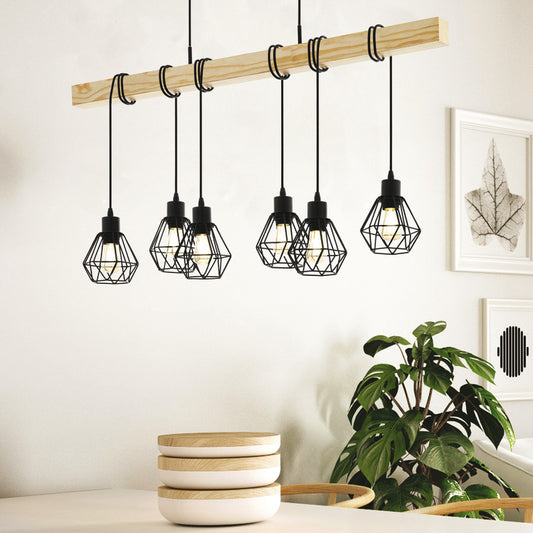 6 Pendant Light, Rated IP20, Townshend 5, Eglo