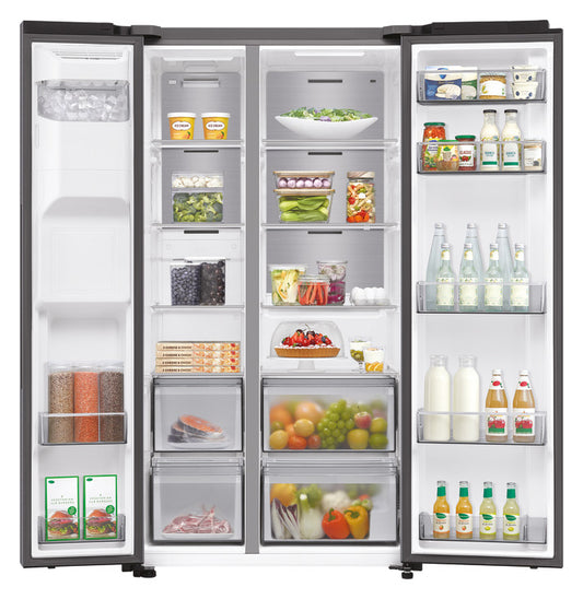 Samsung Fridge Freezer Series 6, American Style with SpaceMax™ Technology - RS70F64KEFEU