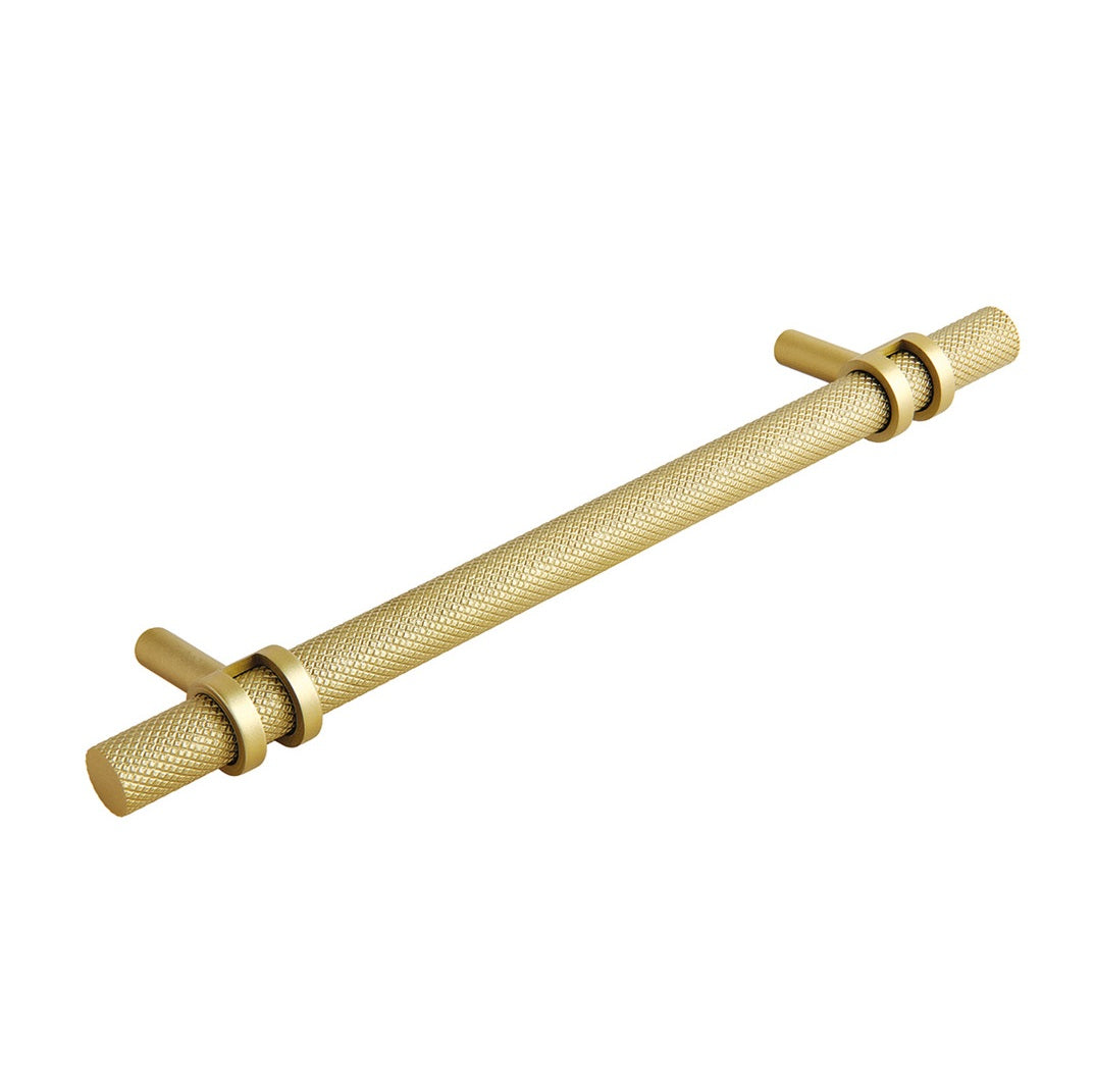 Double Ringed Pull Handle, Iron, Fixing Centres 160-320 mm, Barchester