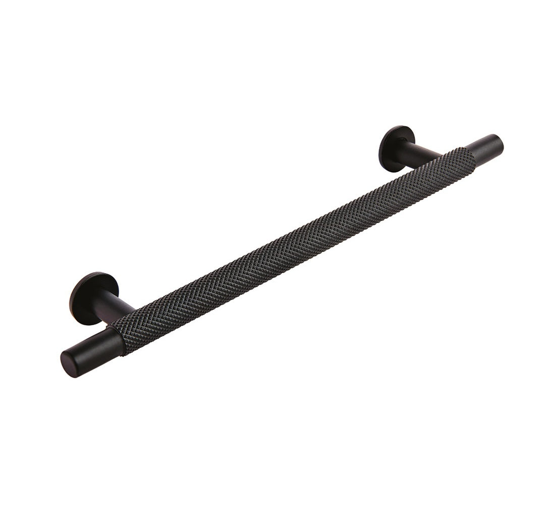 Pull Handle, with Washers, Iron, Fixing Centres 160-320 mm, Barchester